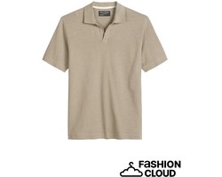 marc o'polo - Heren polo - Maat XL - Mannen - Bruin - katoen