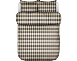 MARC O'POLO Hillan Dekbedovertrek Zwart - Tweepersoons – 200x200/220 cm