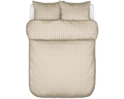 Marc O'Polo Iben Dekbedovertrek Dark Sand - Lits-Jumeaux XL – 260x200/220 cm