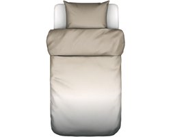 MARC O'POLO Jorn Dekbedovertrek Dark Sand - Eenpersoons – 140x200/220 cm