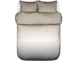 MARC O'POLO Jorn Dekbedovertrek Dark Sand - Tweepersoons – 200x200/220 cm