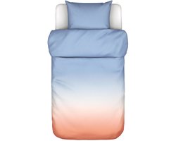 MARC O'POLO Jorn Dekbedovertrek Denim blue - Eenpersoons – 140x200/220 cm