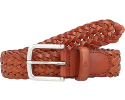 Marc O'Polo Leren Riem Clemens Belt W105 Classic Cognac Bruine
