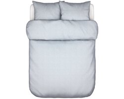 Marc O'Polo Loke Dekbedovertrek Calm blue - Tweepersoons – 200x200/220 cm