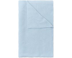 Marc O'Polo Nordic Knit Plaid Calm blue - 130x170 cm