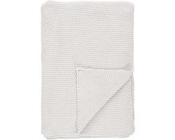 MARC O'POLO Nordic Knit Plaid Off white - 130x170 cm