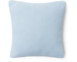 Marc O'Polo Nordic Knit Sierkussen Calm blue - 50x50 cm