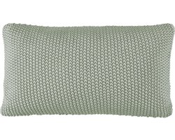 MARC O'POLO Nordic Knit Sierkussen Garden Green - 30x60 cm
