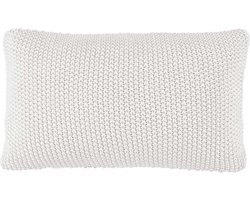 MARC O'POLO Nordic Knit Sierkussen Off white - 30x60 cm