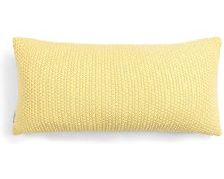 MARC O'POLO Nordic Knit Sierkussen Pale Yellow - 30x60 cm
