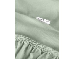 Marc O'Polo Premium Organic Jersey Hoeslaken Calm sage - 140-160 x 200-220 cm
