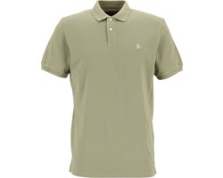 Marc O'Polo regular fit polo - heren poloshirt - olijfgroen
