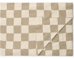 Marc O'Polo Rykki Plaid Dark Sand - 150x200 cm