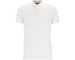 Marc O'Polo shaped fit polo - heren poloshirt - wit