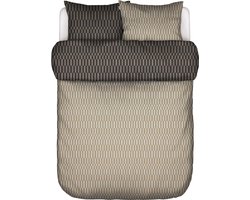 MARC O'POLO Sillia Dekbedovertrek Oak beige - Tweepersoons – 200x200/220 cm