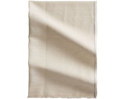 Marc O'Polo sjaal Woven Scarf Grey Silk crème