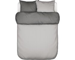MARC O'POLO Skei Dekbedovertrek Zwart - Lits-Jumeaux - 240x200/220 cm