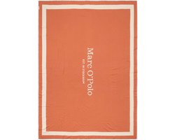 Marc O'Polo Statement Plaid Dark coral - 150x200 cm