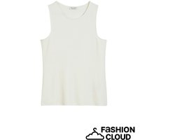 marc o'polo - T-shirt - Maat M - Vrouwen - wit - Lyocell