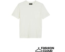 marc o'polo - T-shirt - Maat XXL - Mannen - 101 egg white - katoen