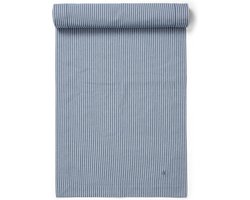 MARC O'POLO Tentstra Tafelloper Smoke blue - 50x250 cm