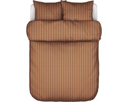 MARC O'POLO Torsken Dekbedovertrek Warm pecan - Tweepersoons – 200x200/220 cm + 2 kussenslopen 60x70 cm