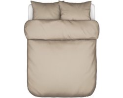 Marc O'Polo Tove Dekbedovertrek Dark Sand - Lits-Jumeaux - 240x200/220 cm