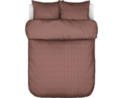 MARC O'POLO Tula Dekbedovertrek Aubergine - Lits-Jumeaux - 240x200/220 cm