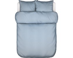 Marc O'Polo Valka Dekbedovertrek Linnen Powder blue - Lits-Jumeaux - 240x200/220 cm