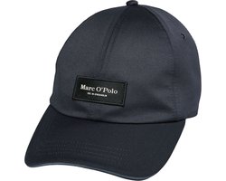 Marc O'Polo Woven Cap Dark Navy Donkerblauw