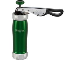 Marcato Atlas Deluxe koekjesmaker Koekjespers Met 20 sjablonen aluminium - Groen