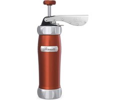 Marcato Atlas Deluxe koekjesmaker Koekjespers Met 20 sjablonen aluminium - Rood