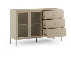 Marckeric - Dressoir Fayna - Beige - 140x40x90cm
