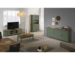 Marckeric - Kast Miranda - Groen - 90x40x180cm