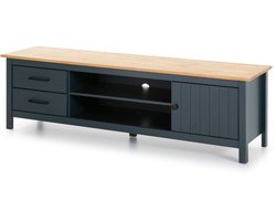 Marckeric - Tv-meubel Miranda - Blauw - 158x40x47cm