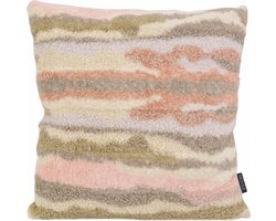 Mare Plush Roze Kussenhoes | 45 x 45 cm | Teddy / Boucle / Polyester