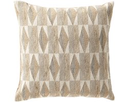 MARENT | sierkussen 45x45 cm | White Pepper | beige | Hoii