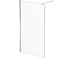 Marenza Bellini Inloopdouche - 120x200cm - helder glas - chroom