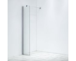 Marenza Bellini Inloopdouche - 40x200cm - helder glas - chroom