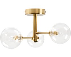 MARICAO - Plafondlamp - Brons - Metaal/Glas