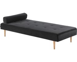 Marino dagbed velours zwart.