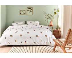 Marjolein Bastin Sparrow Dekbedovertrek - Tweepersoons - 200x200/220 cm - Multi