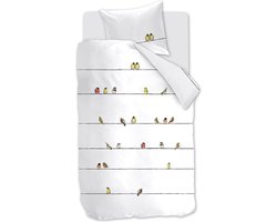 Marjolein Bastin Tweet Dekbedovertrek - Eenpersoons - 140x200/220 cm - Multi