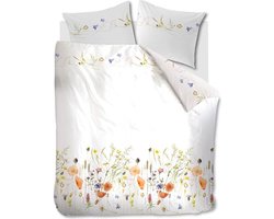 Marjolein Bastin Veldboeket dekbedovertrek - Tweepersoons - 200x200/220 - Rood
