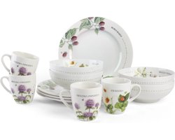 Marjolein Bastin Wildflowers - Marjolein Bastin Set 12 Delig Servies 4 Persoons