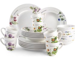 Marjolein Bastin Wildflowers - Marjolein Bastin Set 24 Delig Servies 6 Persoons