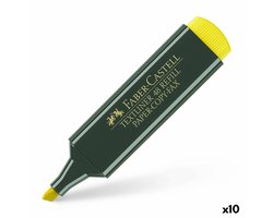 Markering Faber-Castell TEXTLINER 48 Geel (10 Stuks)