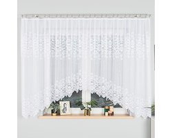 Markizeta CELINA - Gordijn - 400x160 cm - Wit - Ajour Motief