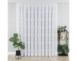 Markizeta Home Darla Gordijn 250 x 260 cm - Klaar gordijn met tunnel en verborgen lussen - wit- 250 x 260 cm