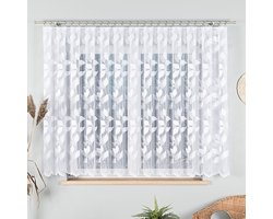 Markizeta MARTYNA - Gordijn - Jacquard - 400x160 cm - Wit